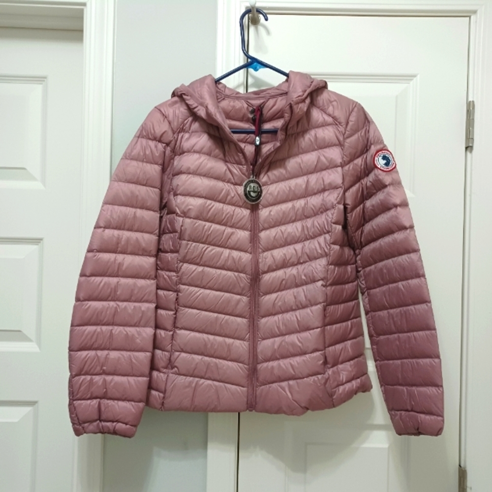 Rokka & Rolla Woman's Size Medium Puffer Coat With Hood  - Like New